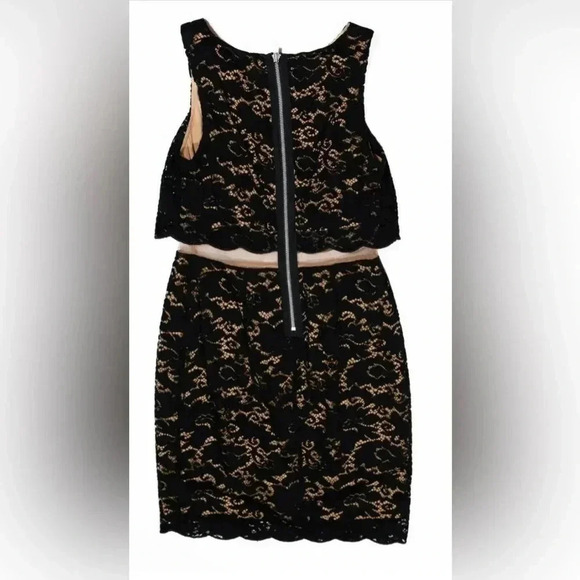 NWT Bailey 44 Women's Desert Moon Lace Zip Back Dress sz 8 - Picture 3 of 6